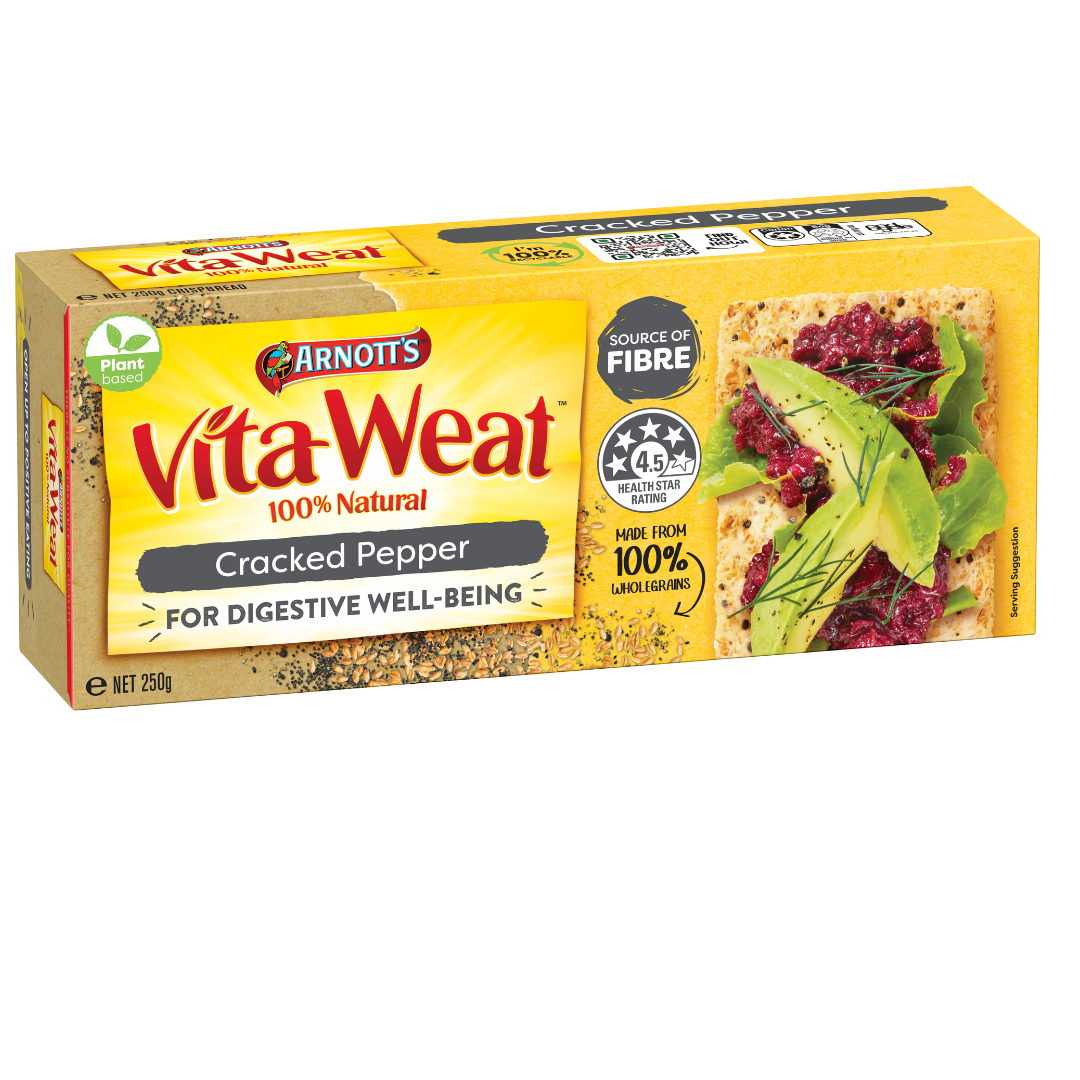 Arnotts Vita Weat Cracked Pepper 250g