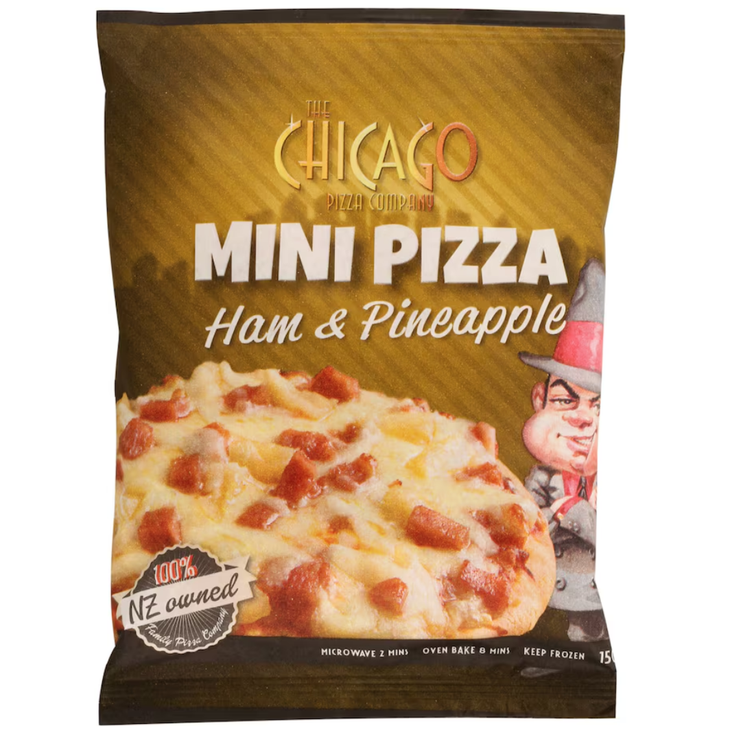 Chicago Mini Pizza Ham & Pineapple