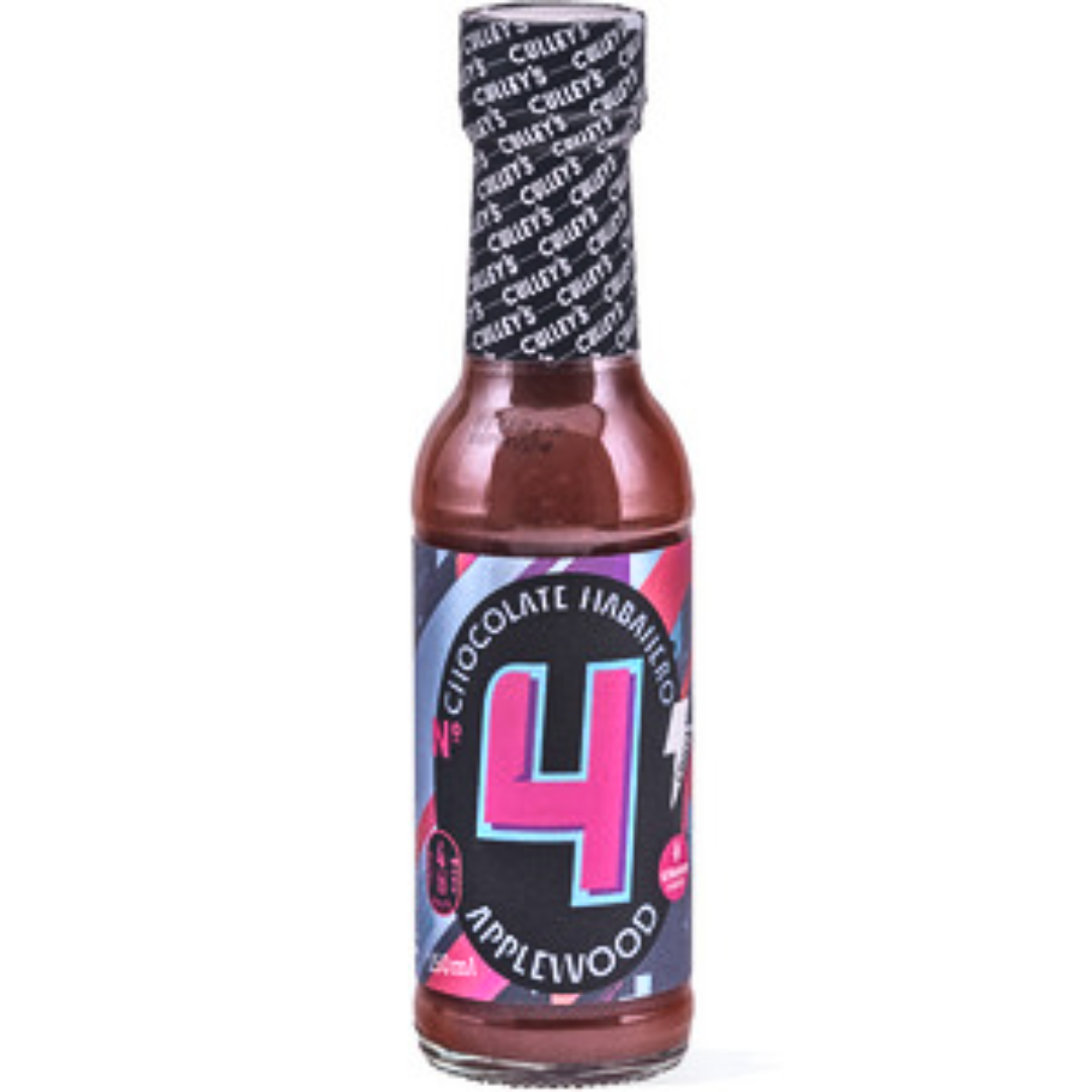 Culley's Kitchen Chocolate Habanero Applewood No. 4 Hot Sauce 150ml