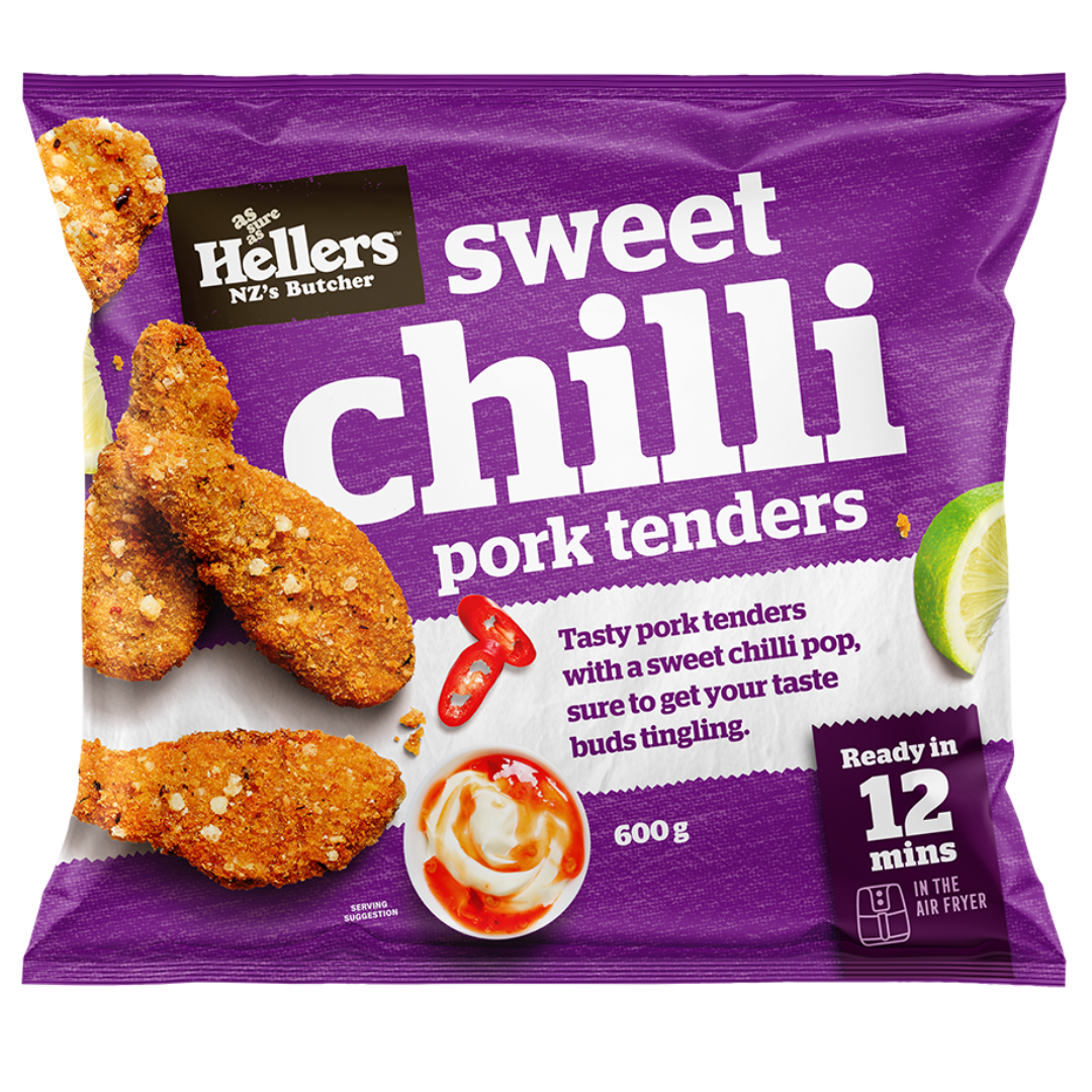 Hellers Sweet Chilli Pork Tenders 600g