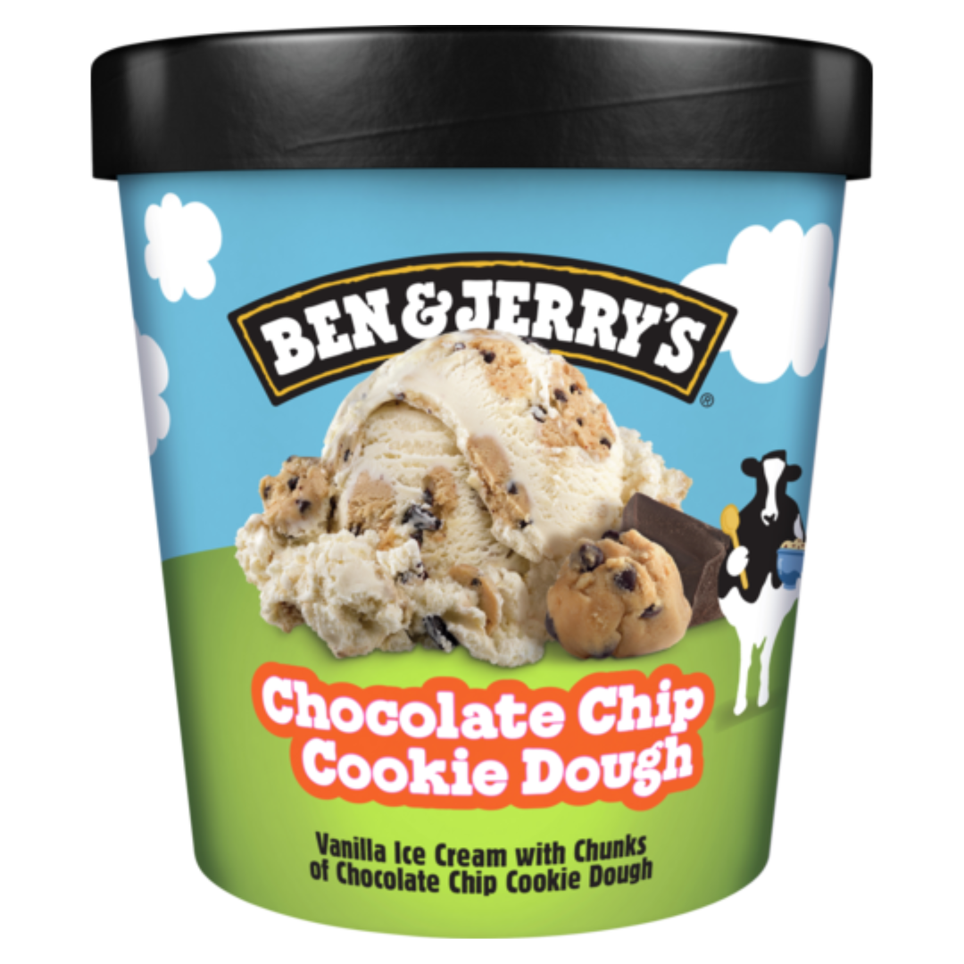 Ben & Jerrys Chocolate Chip Cookie Dough 436ml