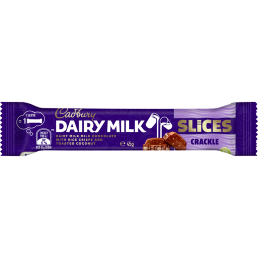 Cadbury Dairy Milk Chocolate Slices Crackle 45g