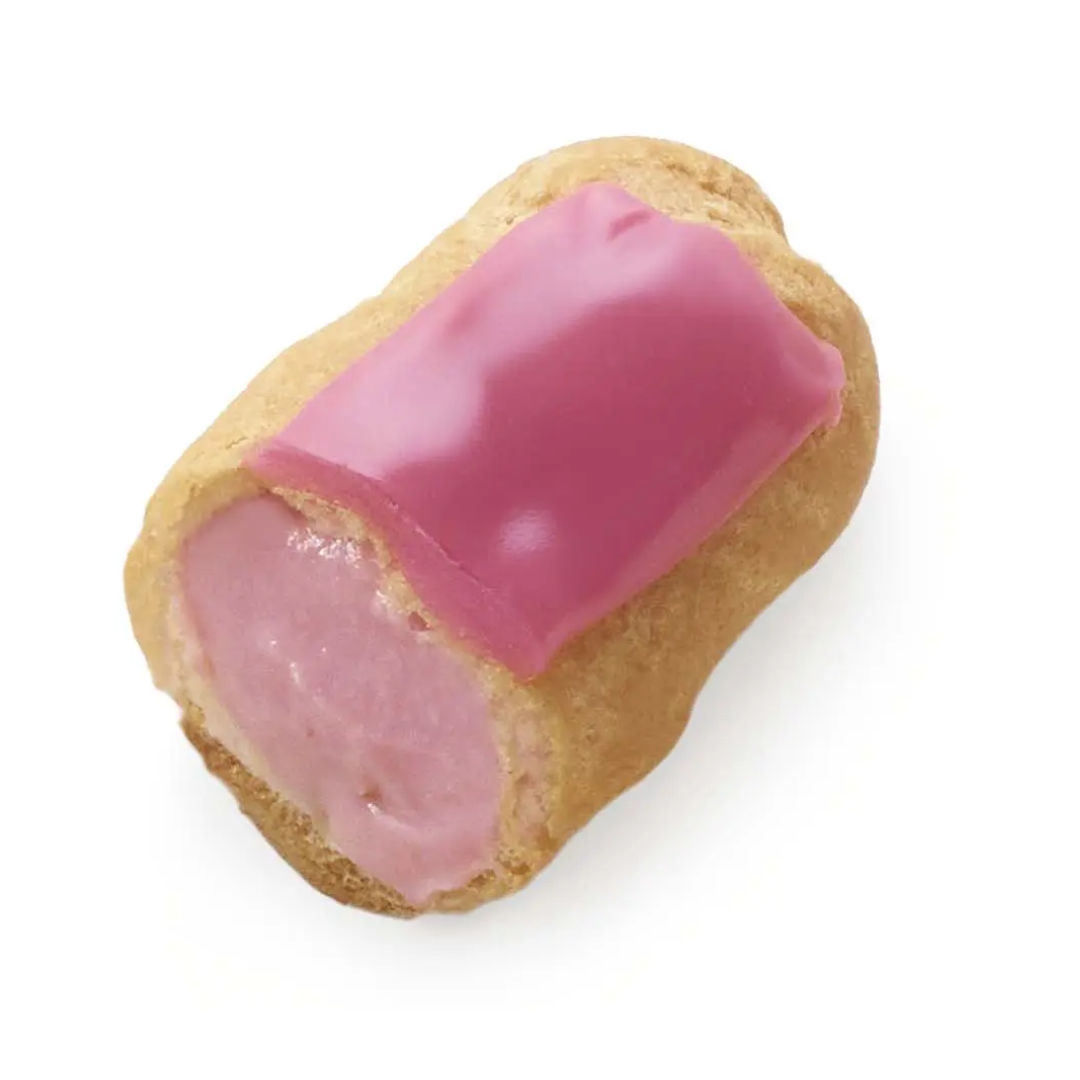 Emma Jane's Mini Eclairs Raspberry with White Chocolate 12pk