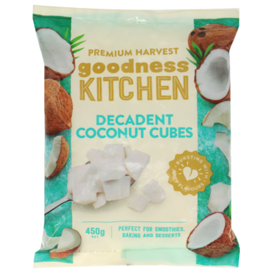 Goodness Kitchen Decadent Coconut Cubes 450g