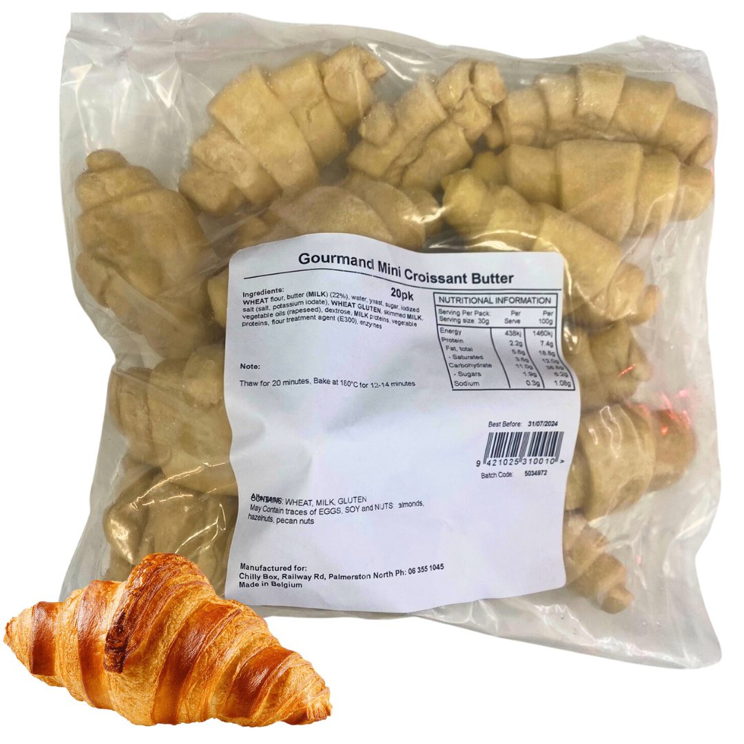 Gourmand Mini Croissant Butter 20pk