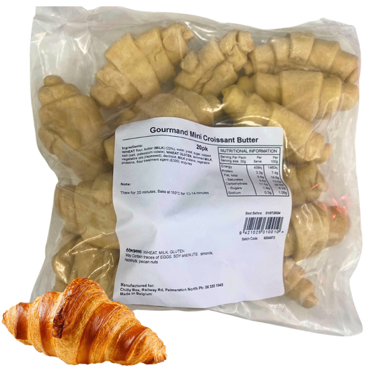 Gourmand Mini Croissant Butter 20pk