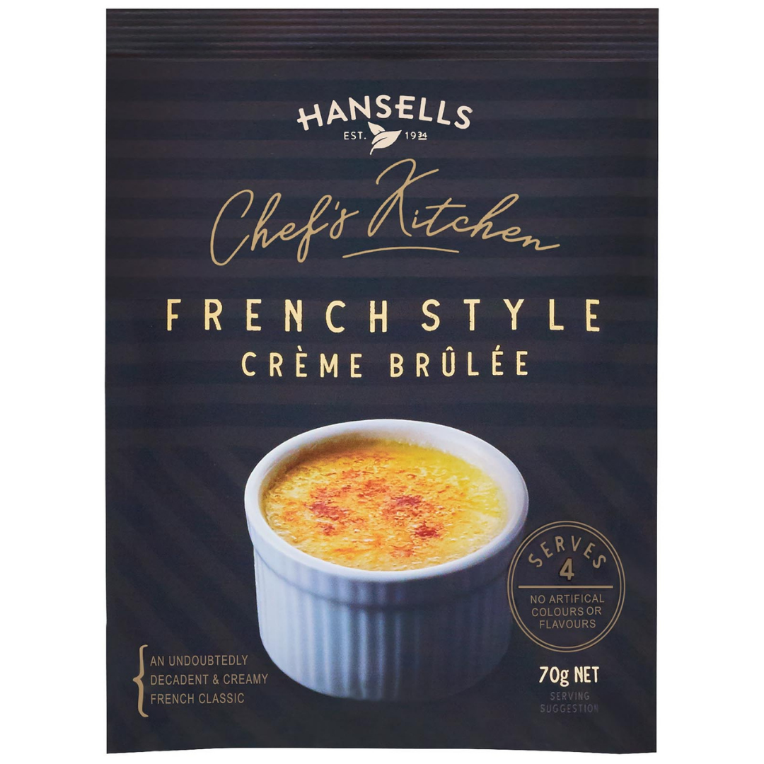 Hansells Crème Brulee 70g