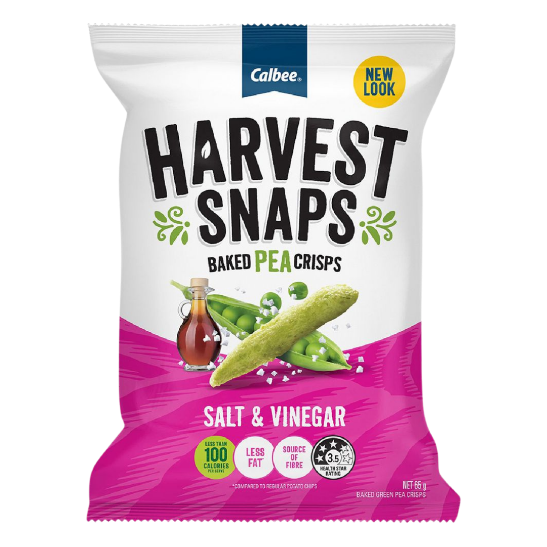 Harvest Snaps Salt & Vinegar 65g