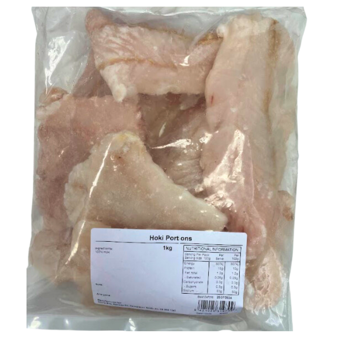 Hoki Fish Portions 1kg