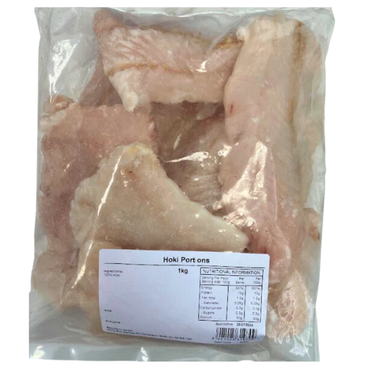 Hoki Fish Portions 1kg