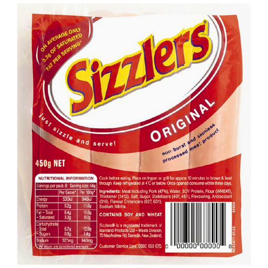 Hutton's Sizzlers Original 450g