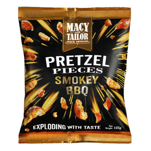 Macy & Tailor Pretzel Pieces Smokey BBQ 125g