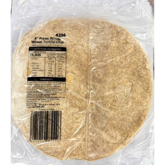 Mission 8" Press Whole Wheat Tortilla 12pk