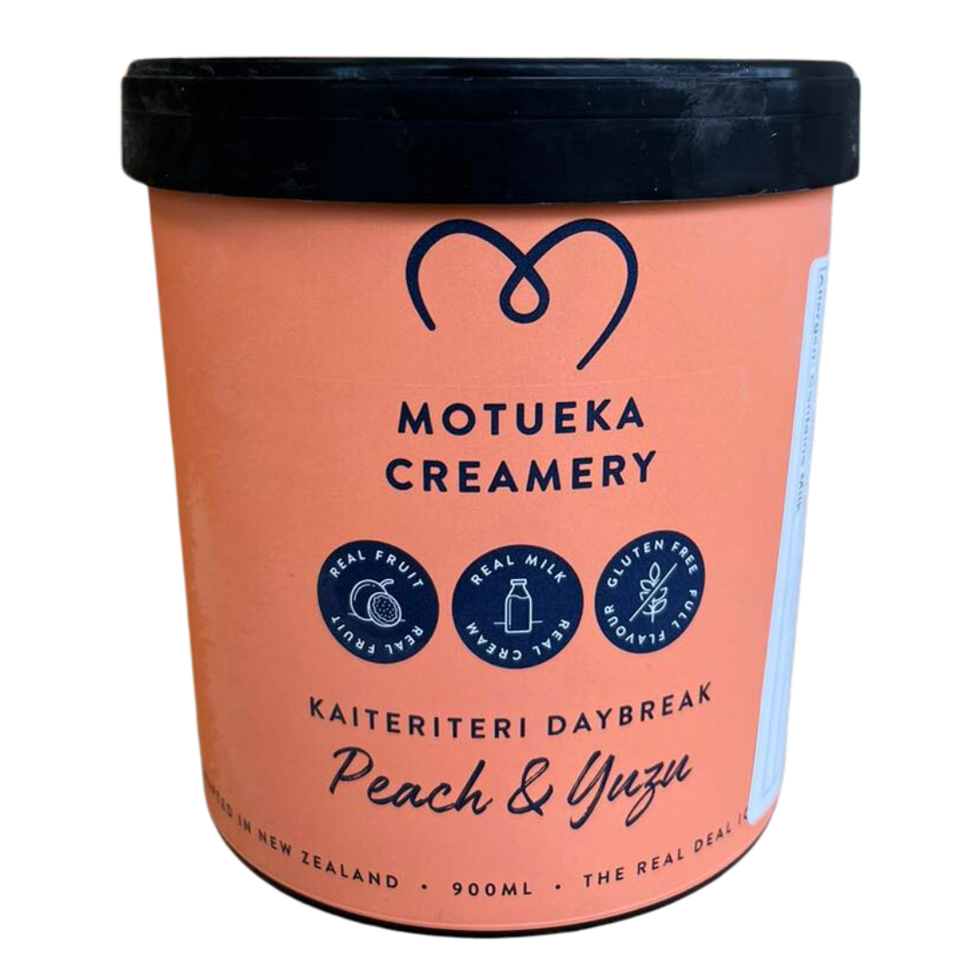 Motueka Creamery Peach & Yuzu 900ml