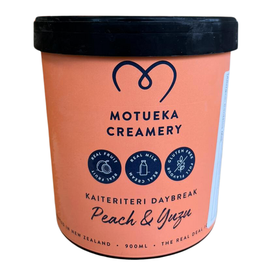 Motueka Creamery Peach & Yuzu 900ml