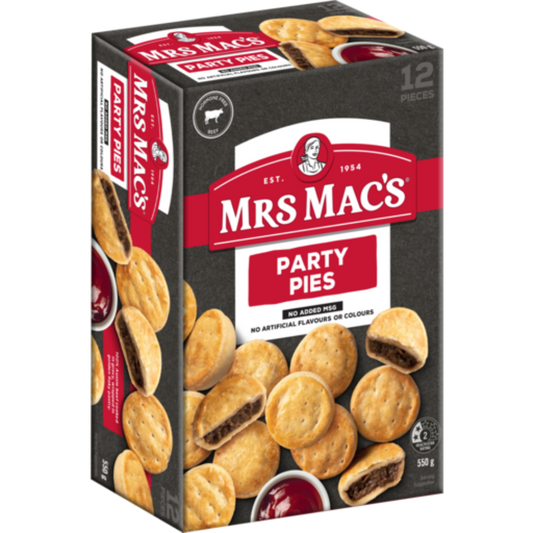 Mrs Mac's Party Pies 12pk