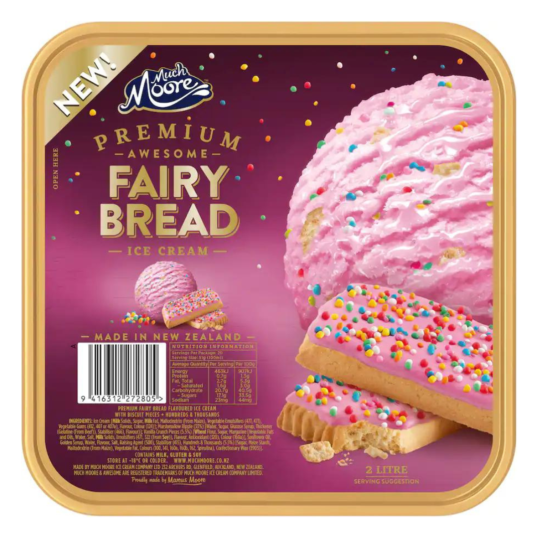 Much Moore Premium Fairy Bread 2L