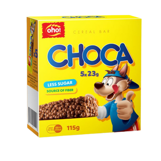 Oho Cereal Bar Choca 5pk