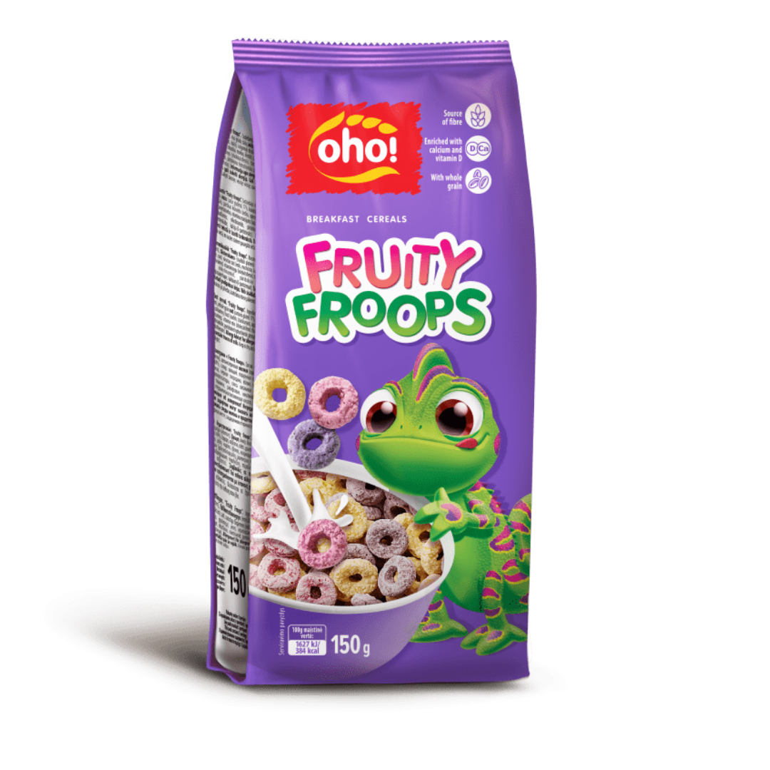 Oho Cereal Fruity Froops 150g