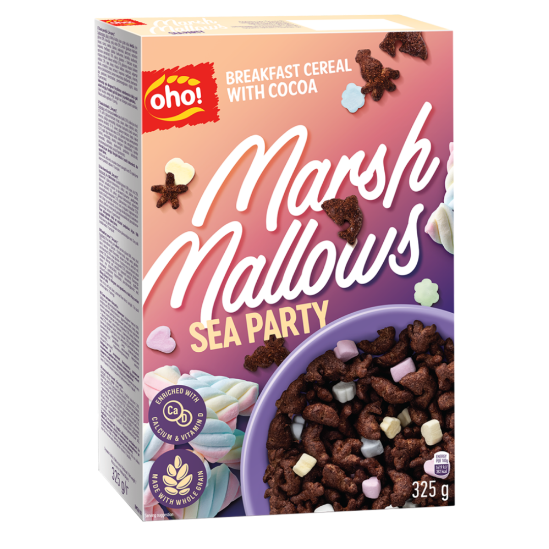 Oho Cereal Marshmallow Sea Party 325g