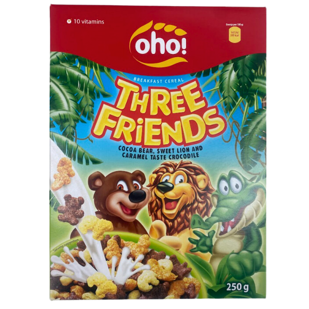 Oho Cereal Three Friends 250g