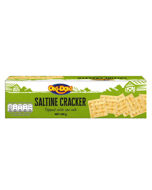 Oki Doki Saltine Crackers 100g