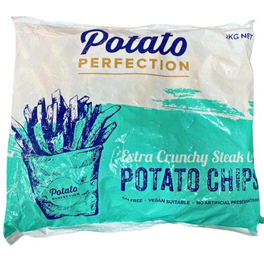 Potato Perfection Extra Crunchy Steak Cut Potato Chips 2kg