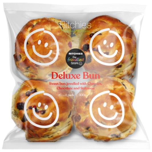 Ritchies Deluxe Bun 4pk