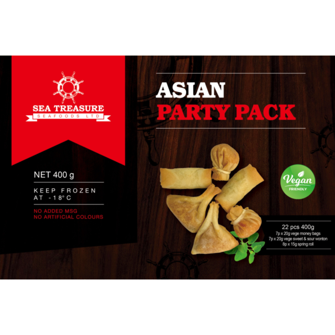 Sea Treasure Asian Party Pack 22pc