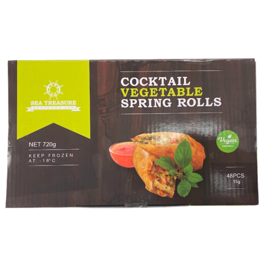 Sea Treasure Cocktail Vegetable Spring Rolls 720g