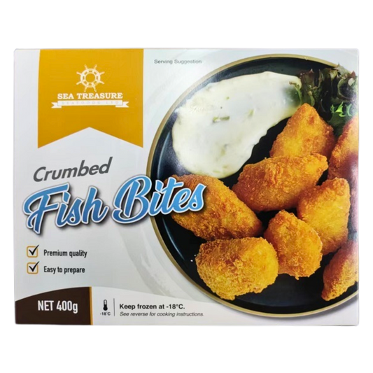 Sea Treasure Crumbed Fish Bites 400g