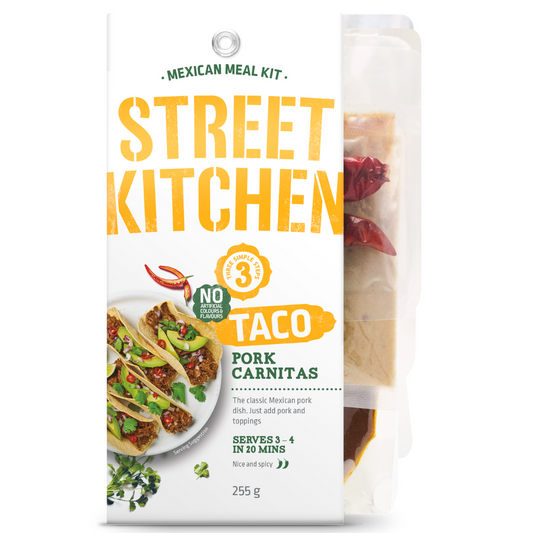 Street Kitchen Pork Mexican Kit 225g