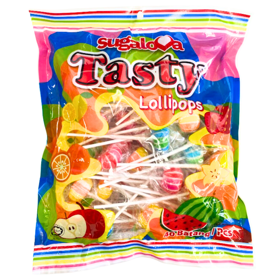 Sugalova Tasty Lollipops 40pc