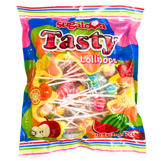 Sugalova Tasty Lollipops 40pc