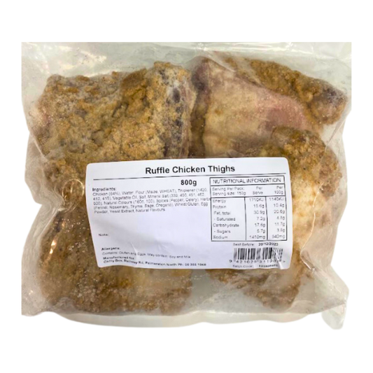 Tegel Ruffle Chicken Thighs 800g