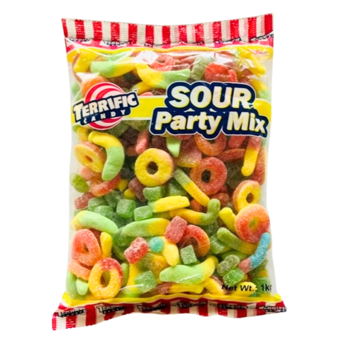 Terrific Candy Sour Party Mix 1kg