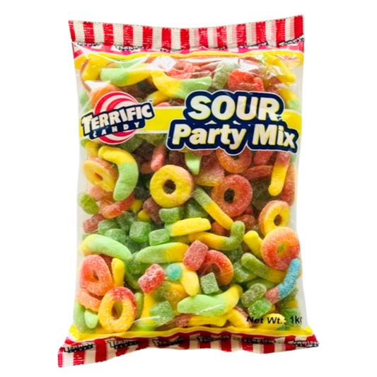 Terrific Candy Sour Party Mix 1kg