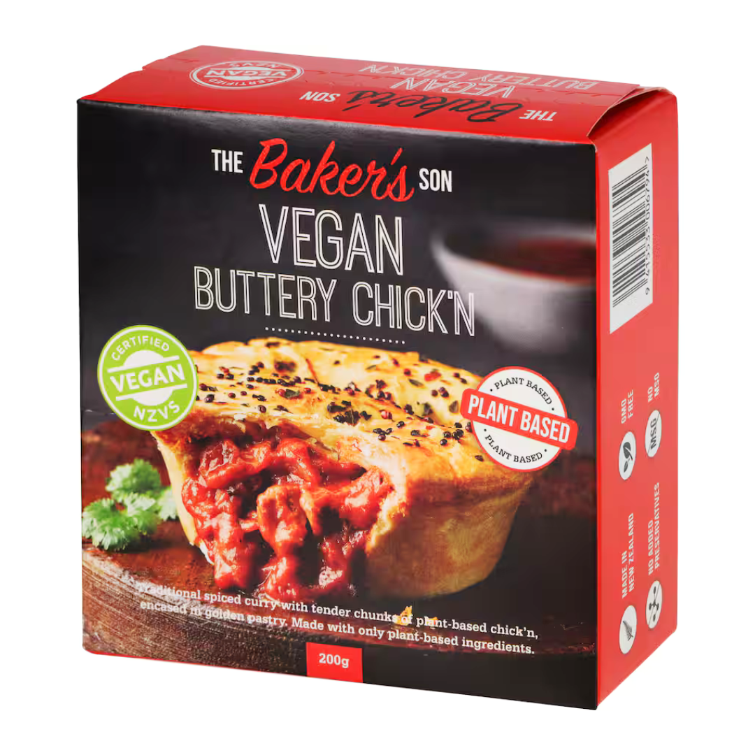 The Bakers Son Single Vegan Buttery Chicken 200g