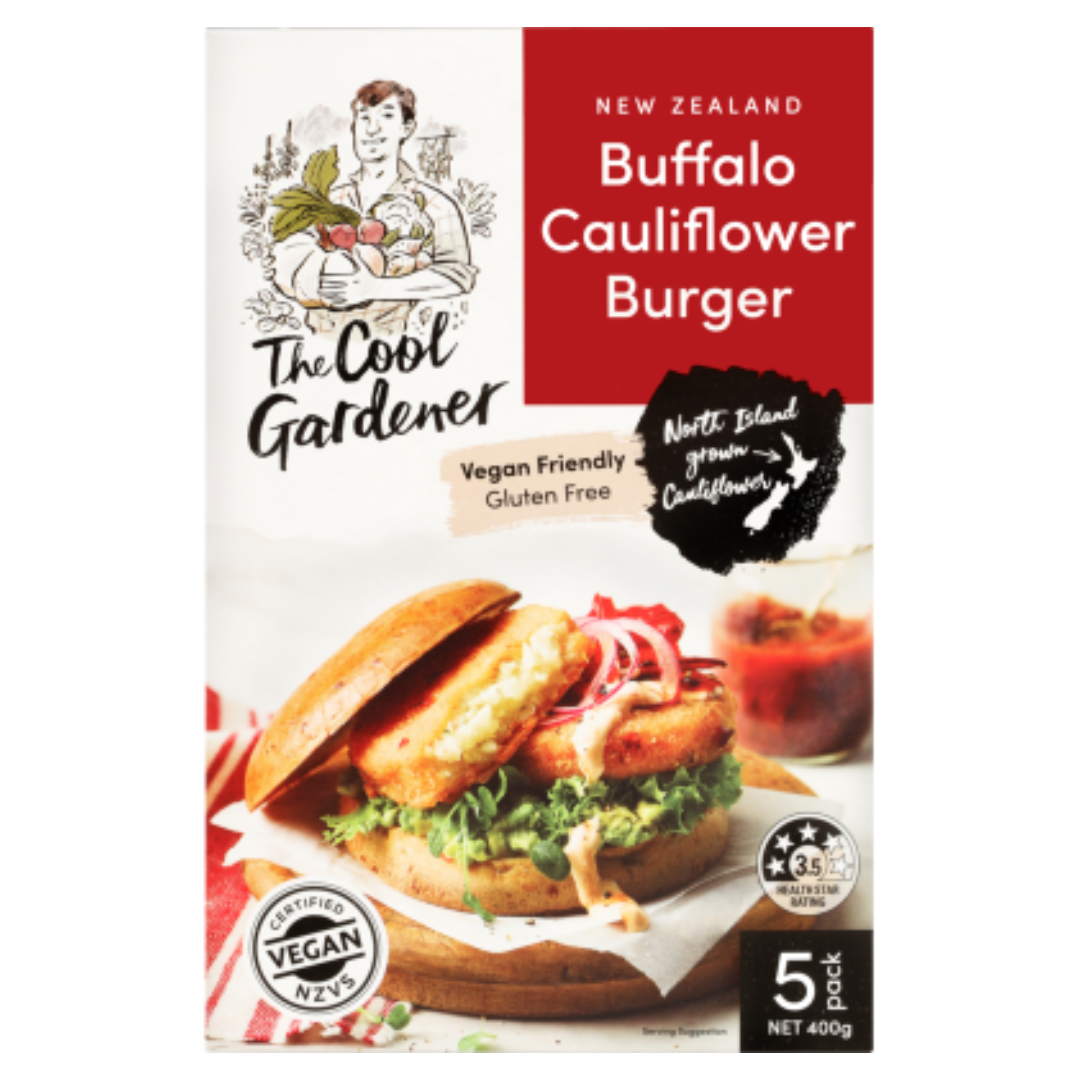 The Cool Gardener Buffalo Cauliflower Burger 5pk