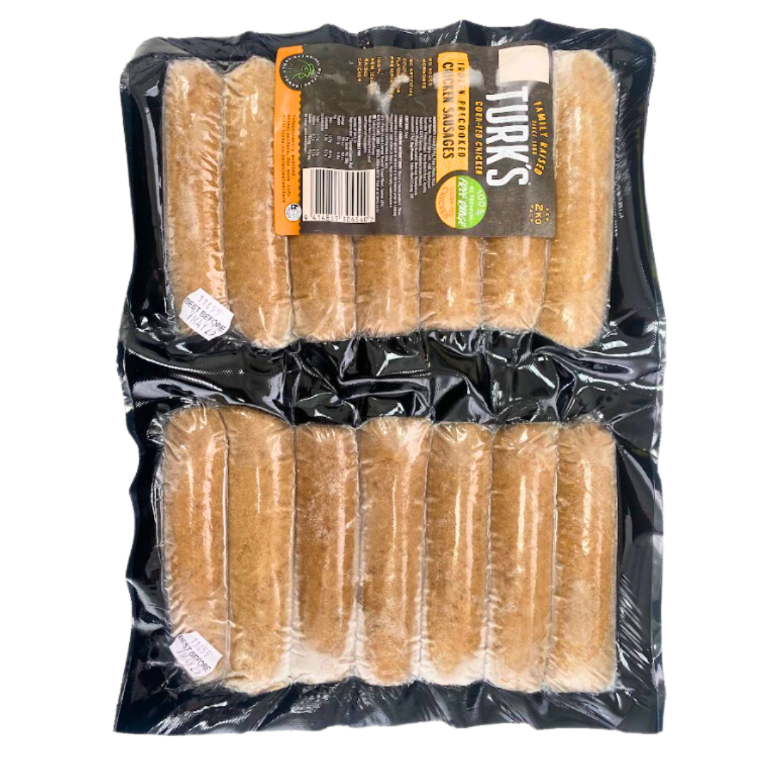 Turk's Precooked Chicken Sausages 2kg