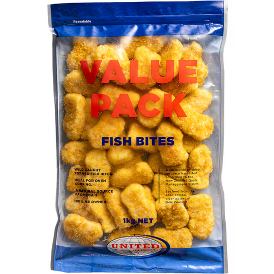 United Fisheries Fish Bites Value Pack 1kg